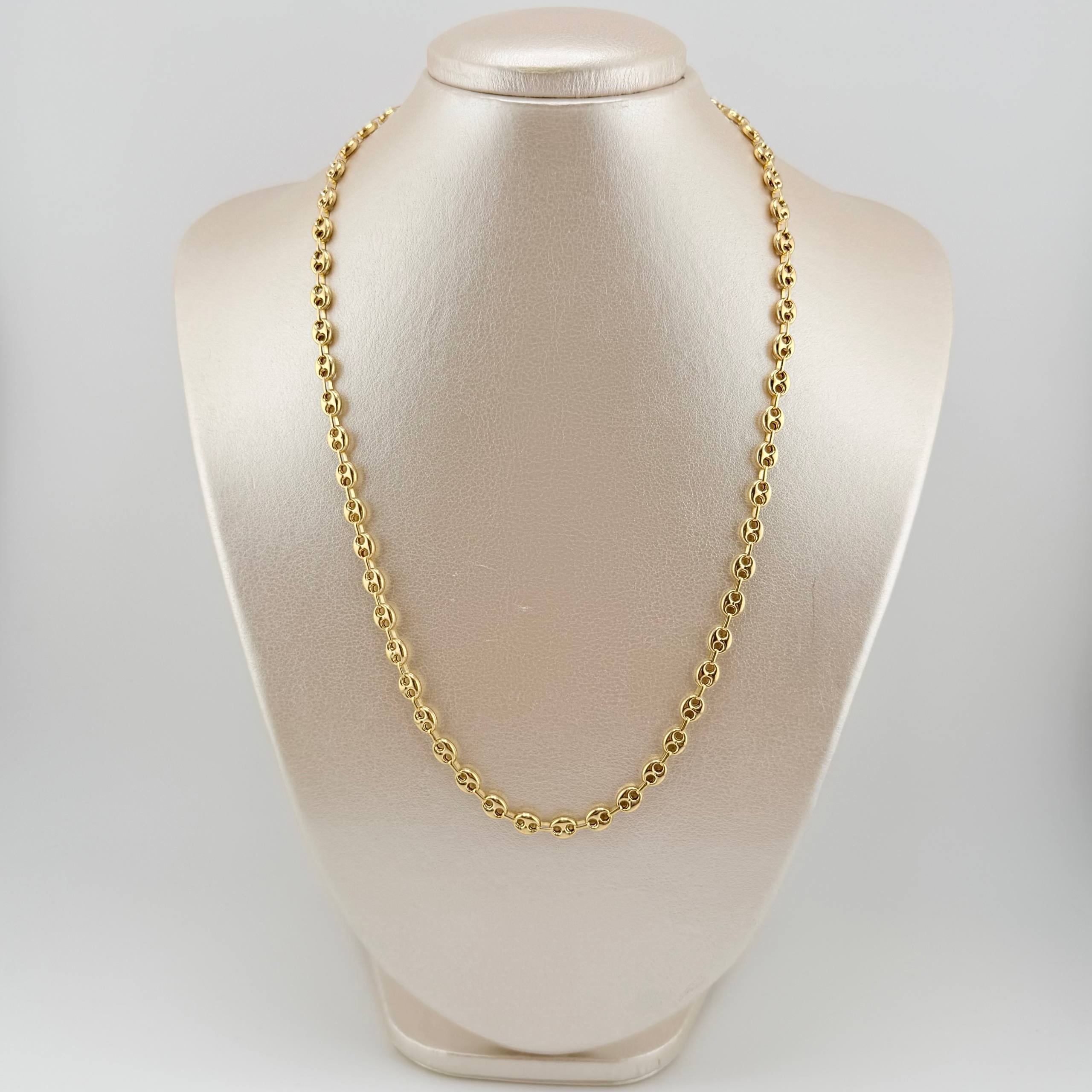 Cadena Gucci 8.45gr / 16 1/4 in / 6.3mm Oro Amarillo 18K ©