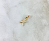 Dije Letra K Cursiva 0.45gr / 3/4 in / Oro Amarillo 18K