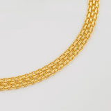 Pulso Chino 5.65g / 7 3/4 in / 4.6mm Oro Amarillo 18K