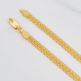 Pulso Chino 5.65g / 7 3/4 in / 4.6mm Oro Amarillo 18K