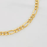 Pulso Figaro 2.25g / 7 1/2 in / 4.1mm Oro Amarillo 18K