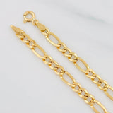 Pulso Figaro 2.25g / 7 1/2 in / 4.1mm Oro Amarillo 18K