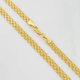 Cadena China 4.4g / 18 in / 4.1mm Oro Amarillo 18K