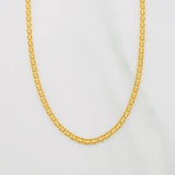 Cadena China 5.4g / 24 in / 2.11mm Oro Amarillo 18K
