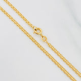 Cadena China 5.45g / 18 in / 2.28mm Oro Amarillo 18K