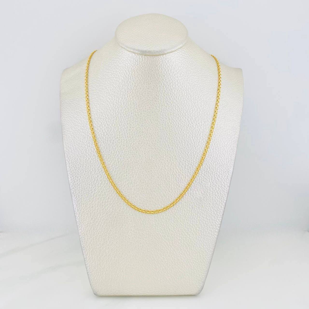 Cadena China 5.5g / 24 in / 2.11mm Oro Amarillo 18K