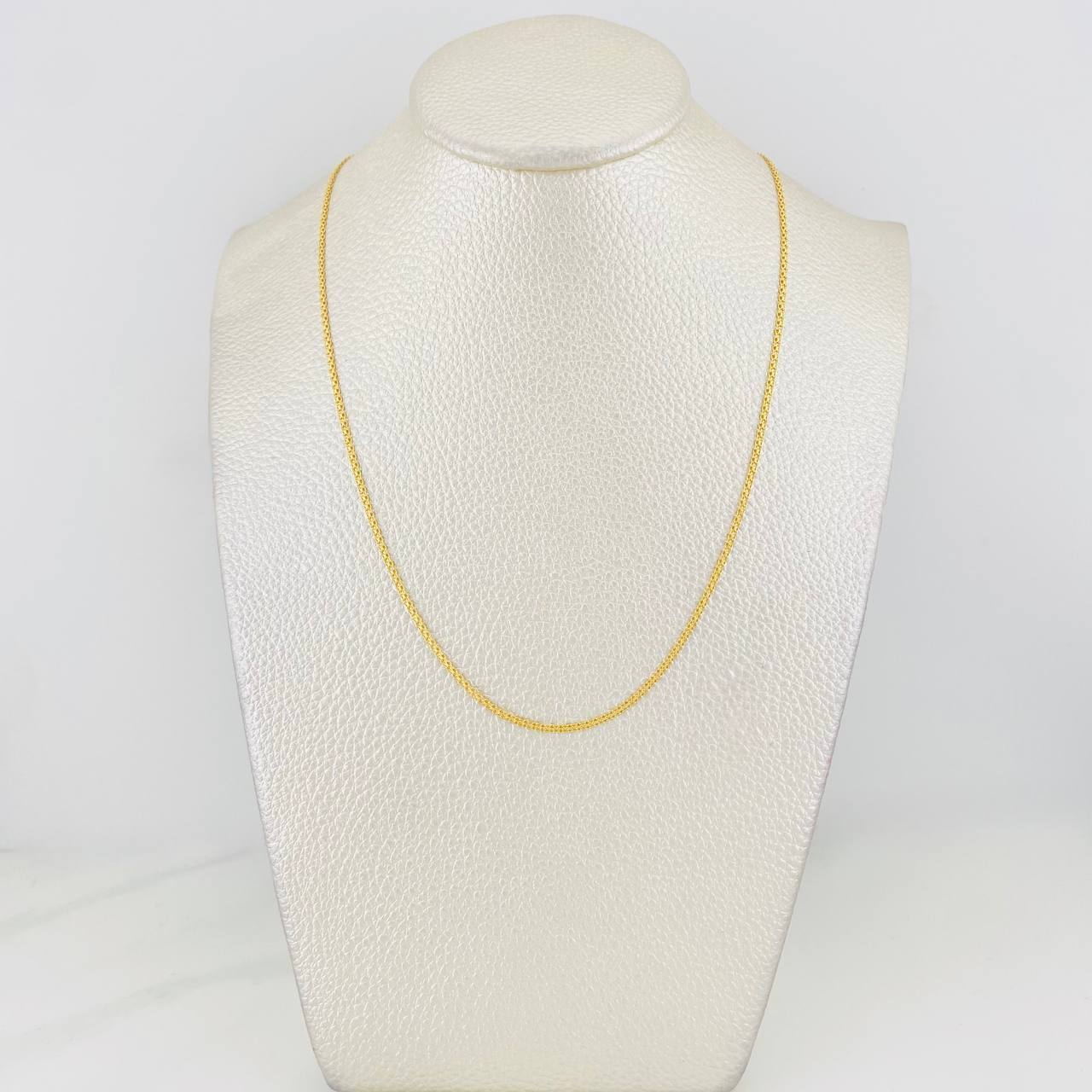 Bismark Chain 3.35g / 24 in / 1.37mm Yellow Gold 18K