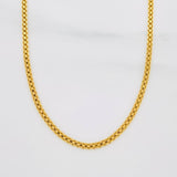 Cadena China 4.2g / 18 in / 1.89mm Oro Amarillo 18K