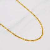 Cadena China 4.2g / 18 in / 1.89mm Oro Amarillo 18K