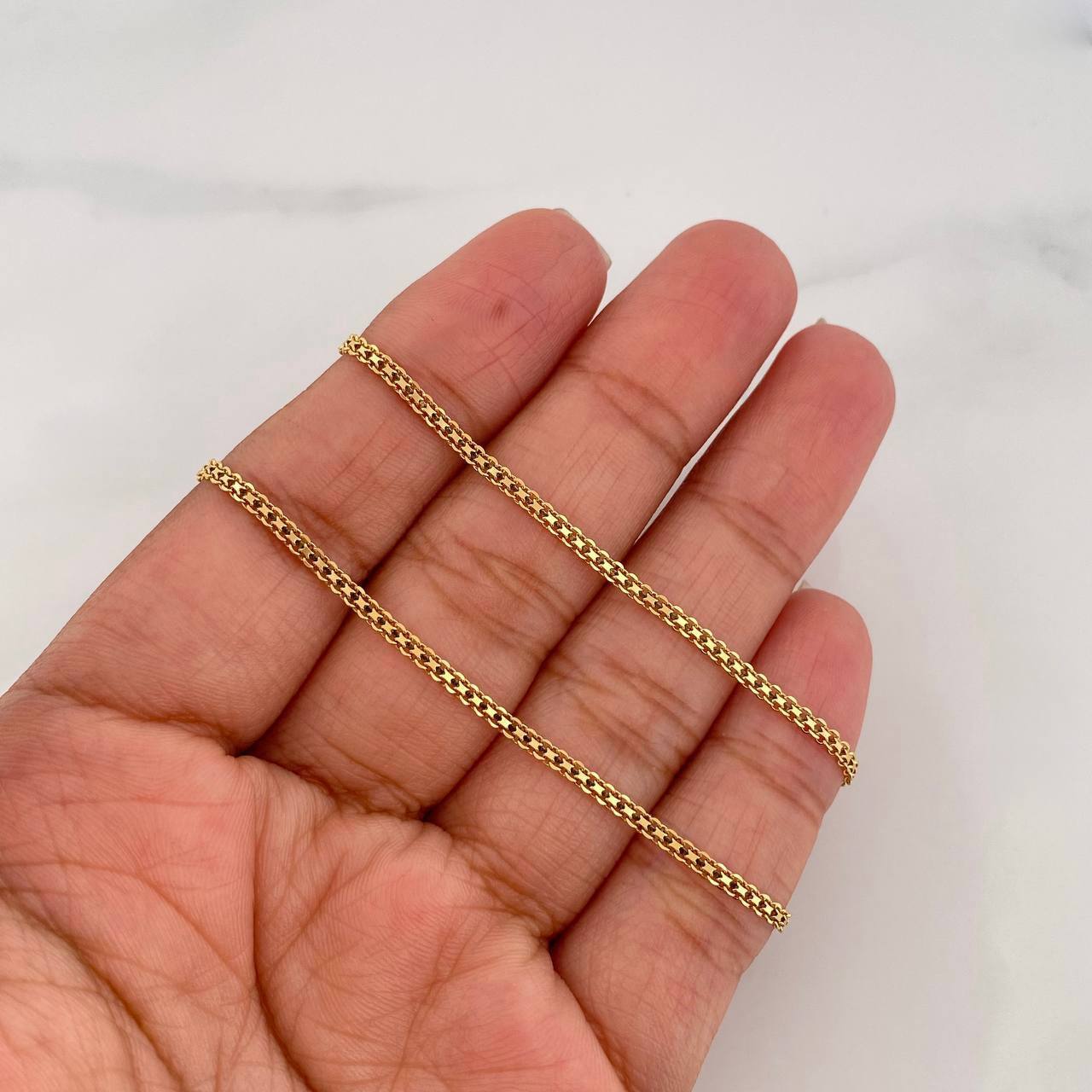 Cadena China 4.2g / 18 in / 1.89mm Oro Amarillo 18K