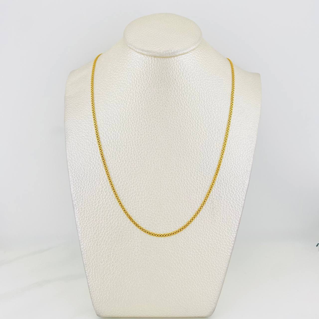 Cadena China 4.2g / 18 in / 1.89mm Oro Amarillo 18K