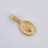 Dije Virgen Milagrosa 0.7gr / 2cm / Oro 18K $