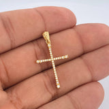 Pendant Cross 1.15gr / 1.3in / 18K Gold