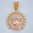 Dije Rostro Cristo 8.3gr / 1 1/2 in / Tres Oros 18K $