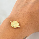 Herraje San Benito 0.9gr / 2cm / Oro Amarillo 18K ©