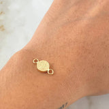 Herraje San Benito 0.55gr / 1/2 in / Oro Amarillo 18K