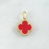 Pendant Clover 1.6gr / 2cm / 0.8in / 18K Spanish Gold ©