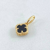 Dije Trebol 0.95gr / 1.5cm / Oro Nac.Esp 18K ©