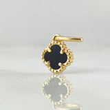 Dije Trebol Negro 1gr / 1/2 in / Oro Amarillo Nac.Esp. 18K *