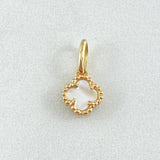 Pendant Clover 0.95gr / 1.5cm (0.6in) / Nac.Esp. 18K Gold