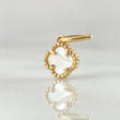 Pendant Clover 0.95gr / 1.5cm (0.6in) / Nac.Esp. 18K Gold