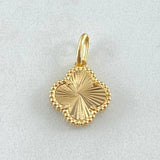 Dije Trebol 1.8gr / 2cm / Nac.Esp. Oro 18K -