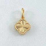 Dije Trebol 1.45gr / 1.7cm / Nac.Esp. Oro 18K -