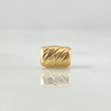 Charm Cylindrical Diamond Cut 0.15gr / 18K Gold ©