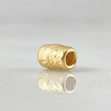 Charm Cylindrical Diamond Cut 0.15gr / 18K Gold ©