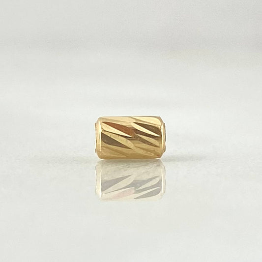 Charm Cylindrical Diamond Cut 0.1gr / 18K Gold ©