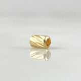 Charm Cylindrical Diamond Cut 0.1gr / 18K Gold ©