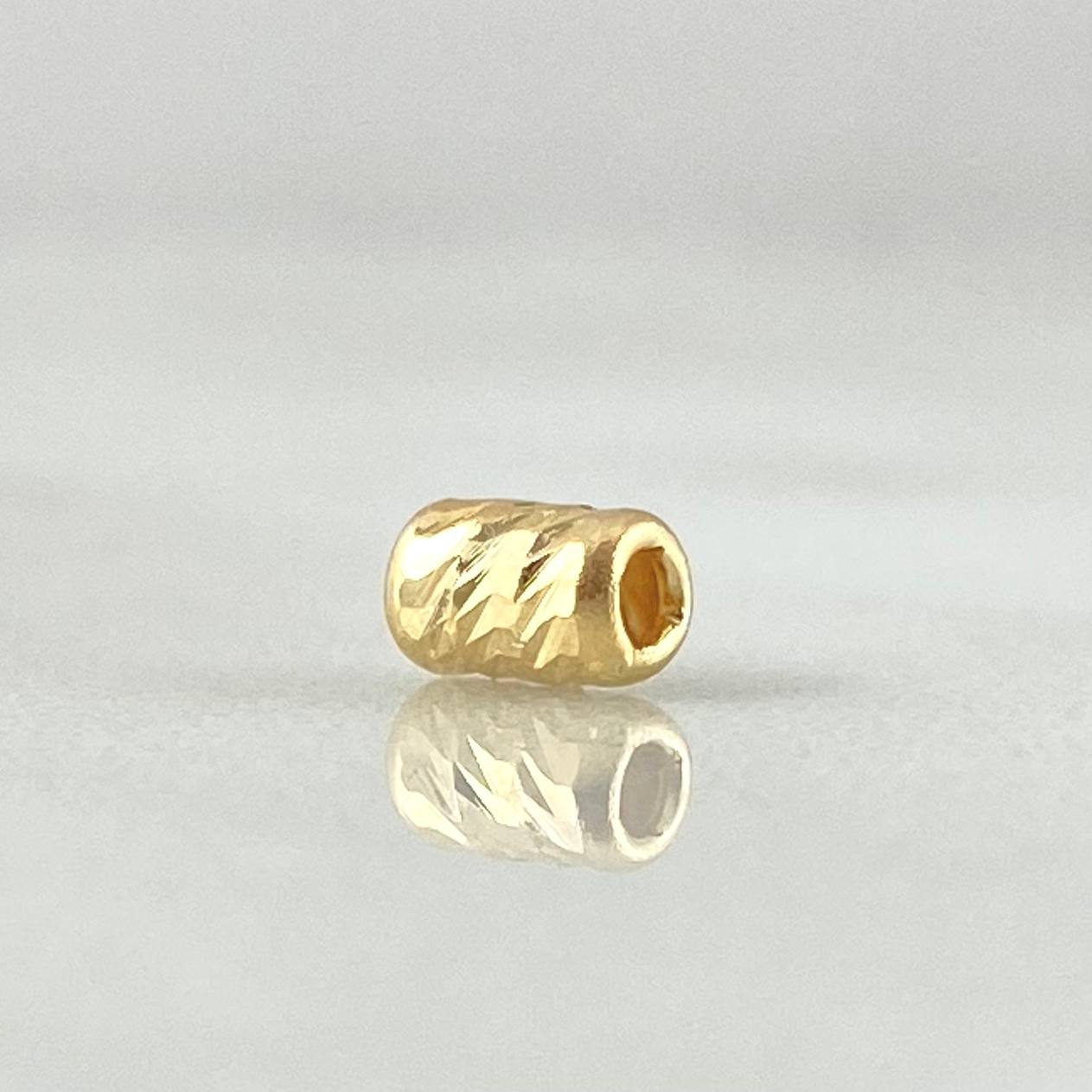 Charm Cylindrical Diamond Cut 0.1gr / 18K Gold ©