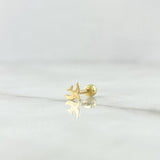 Piercing Ave 0.3 g / 1/4 in Oro Amarillo 18K