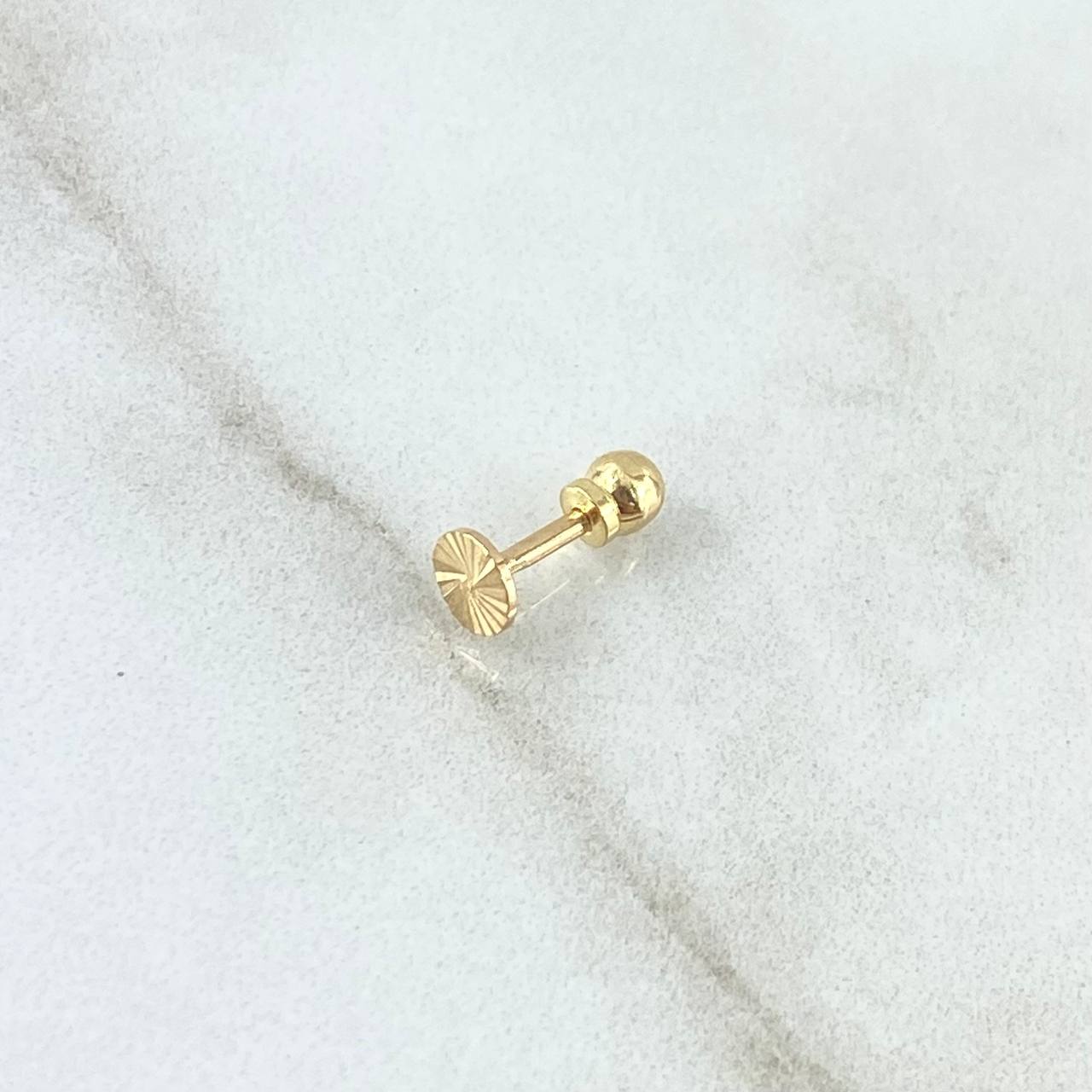 Circle Piercing 0.3gr / 1cm / Special Pearl 18K Gold ©