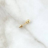 Piercing Punta 0.35gr / 1.2cm / Nac.Esp. Oro 18K ©