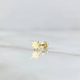 Piercing Estrella Cardenal 0.3gr / 1cm / Nac.Esp.Oro 18K ©