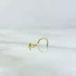 Piercing Chispa Bola 0.15gr / 1cm / Nac.Esp. Oro 18K ©