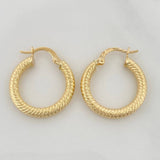 Niky Hoop Earrings 2 g / 3/4 in 18K Yellow Gold
