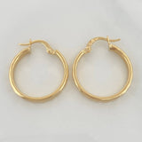 Somi Hoop Earrings 1.75 g / 3/4 in 18K Yellow Gold