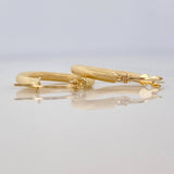 Candongas Cloe Escamada 1.9 g / 3/4 in Oro Amarillo 18K