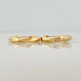 Kari Hoop Earrings 1.75 g / 3/4 in 18K Yellow Gold