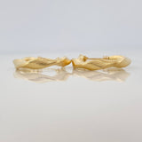 Hoop Earrings Bella 1.9 g / 1 in Yellow Gold 18K