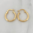 Cyrene Hoop Earrings 1 g / 3/4 in 18K Yellow Gold