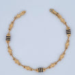 Rustic Flowers Bracelet 4.4gr / 8.3in / 18K Gold $