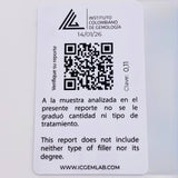 Dije Mapa De Colombia Esmeralda 11Pts 0.75 g / 3/4 in Oro Amarillo 18K