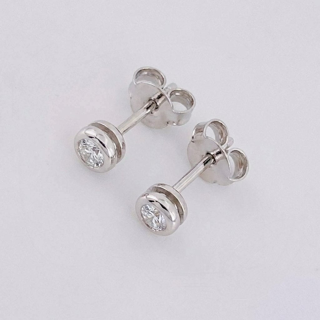 Topos Cetro Diamante 14Pts 1.15 g / in / 4.3 mm Oro Blanco 18K