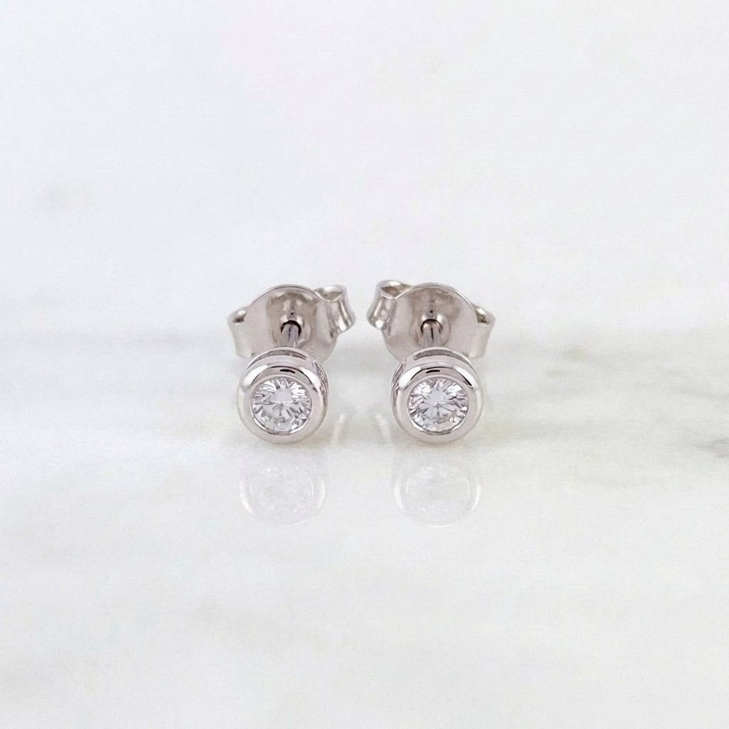 Topos Cetro Diamante 14Pts 1.15 g / in / 4.3 mm Oro Blanco 18K