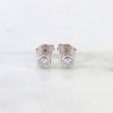 Topos Bisel Diamante 14Pts 1.15 g / in / 4.2 mm Oro Blanco 18K