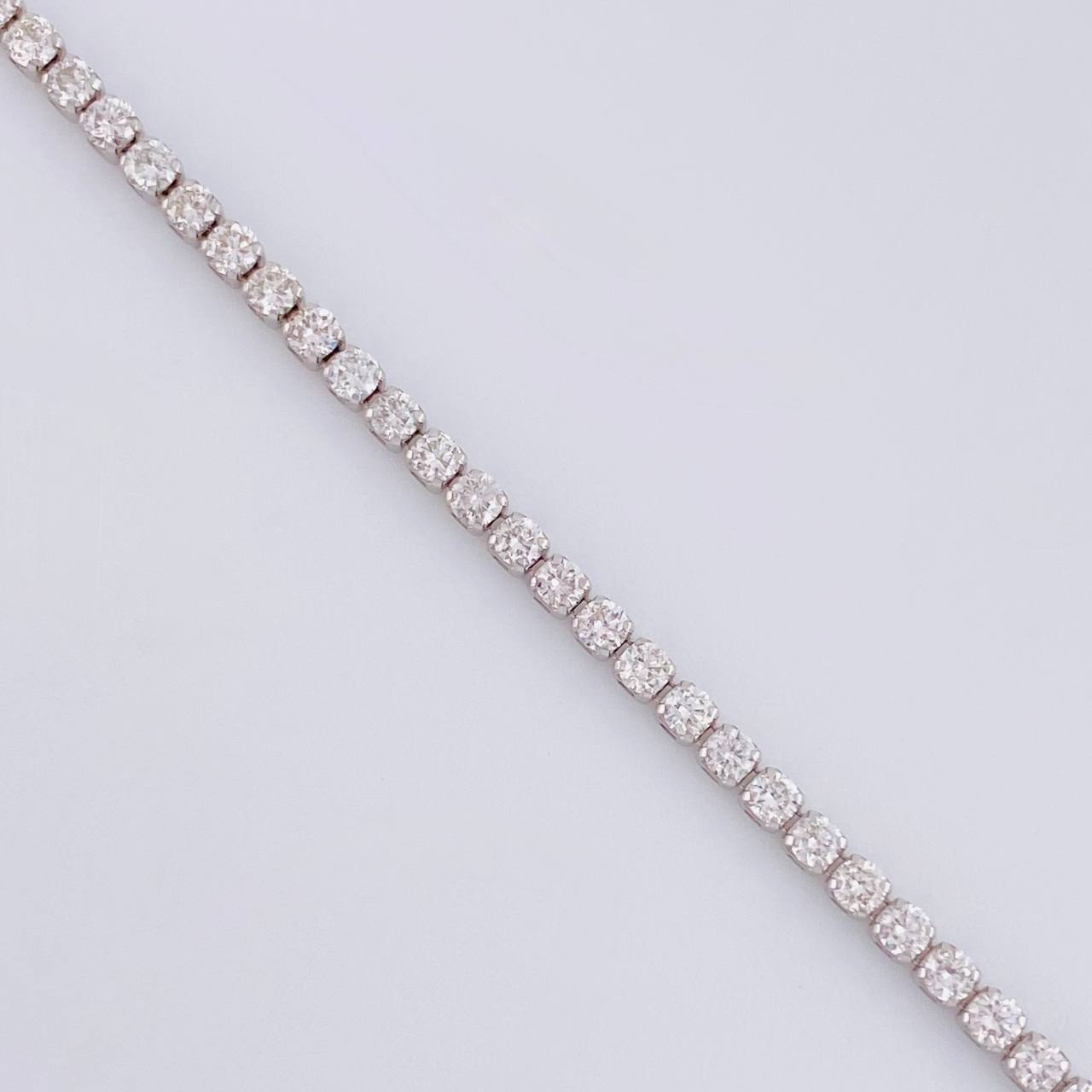 Pulso Tenis Diamantes 2,08 Qts 2.4 g / 7 1/4 in / 1.9 mm Oro Blanco 18K