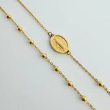 Pulso Denario 1.4gr / 8 1/2 in / 1.8mm Oro Amarillo +4 18K